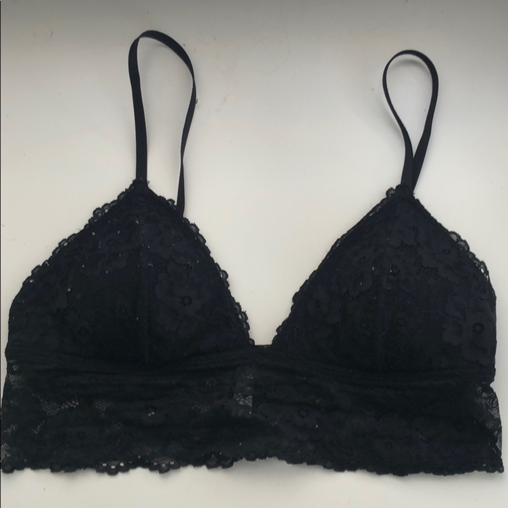 Black bralette